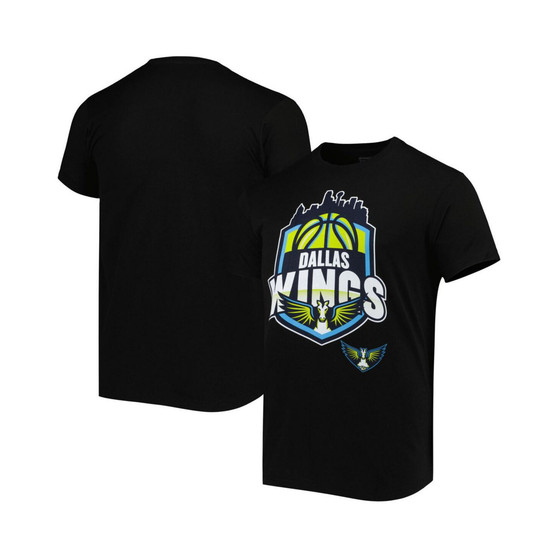 Men's and Women's Black Dallas Wings Crest T-shirt