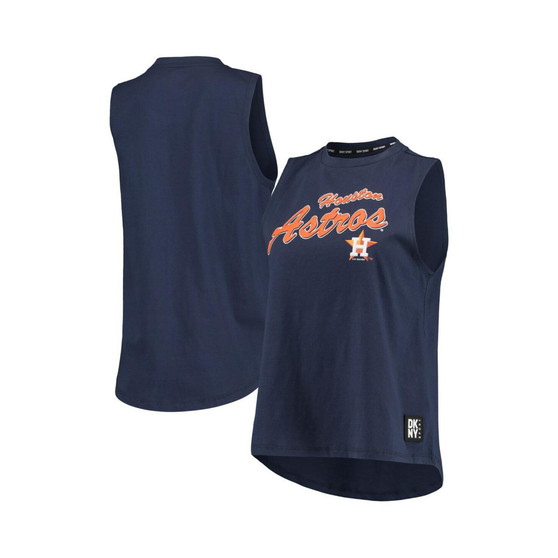 Women's Navy Houston Astros Marcie Tank Top