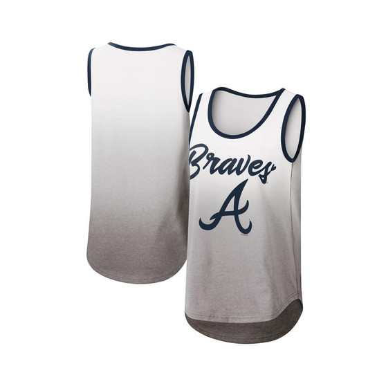 Women's White Atlanta Braves Logo Opening Day Tank Top