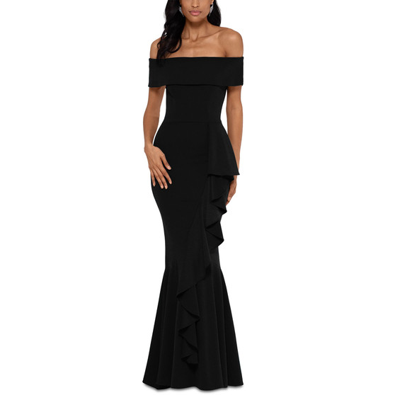 Off-The-Shoulder Mermaid Gown