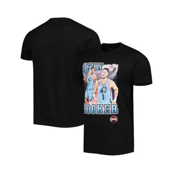 Men's and Women's Devin Booker Black Phoenix Suns Player City Edition Double Double T-shirt