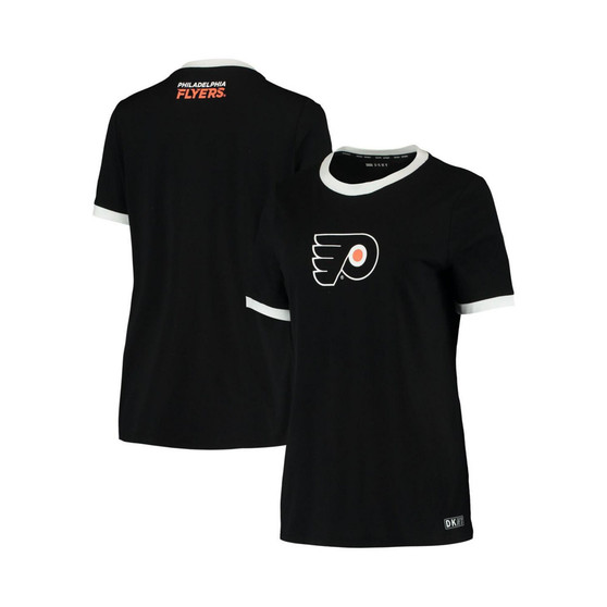 Women's Black Philadelphia Flyers Charlotte Tri-Blend T-shirt