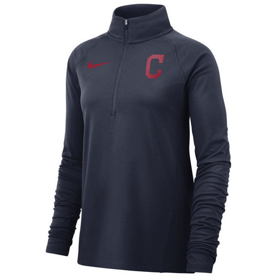 Women's Cleveland Indians Half-Zip Element Pullover