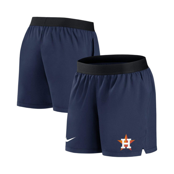 Women's Navy Houston Astros Authentic Collection Flex Vent Max Performance Shorts