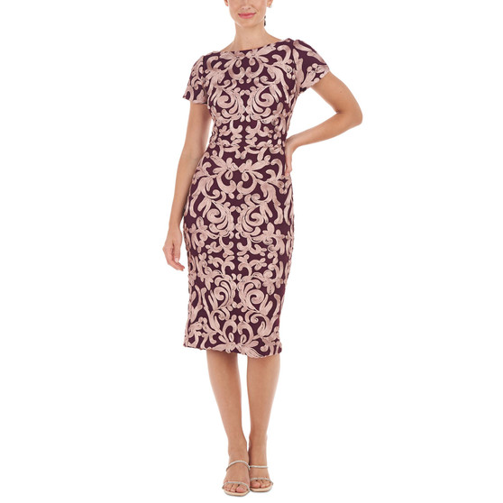 Women's Brielle Soutache Sheath Dress