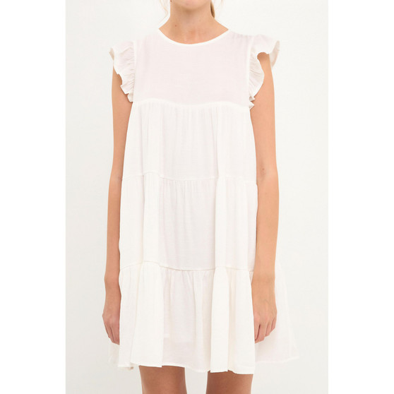 Women's Ruffled Tiered Dress