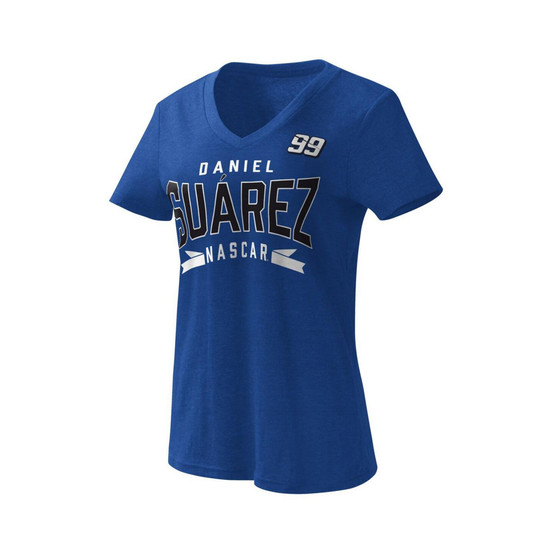 Women's Royal Daniel Suarez Dream Team V-Neck T-shirt