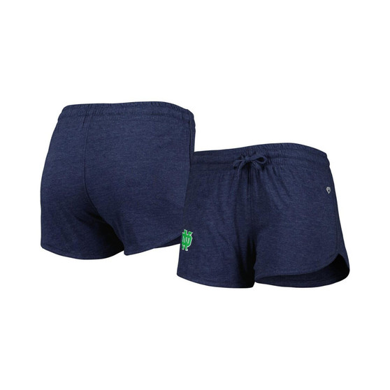 Women's Heather Navy Notre Dame Fighting Irish Simone Core Shorts