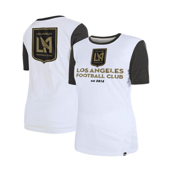Women's White LAFC Throwback T-shirt