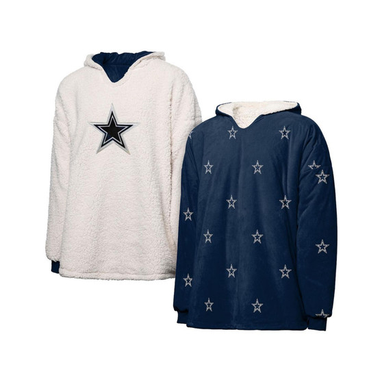 Women's Dallas Cowboys Repeat Print Reversible Hoodeez