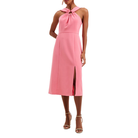 Women's Echo Crepe Ring Midi Dress