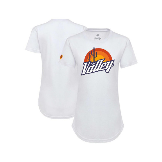 Women's White Phoenix Suns 2021/22 City Edition Phoebe T-shirt