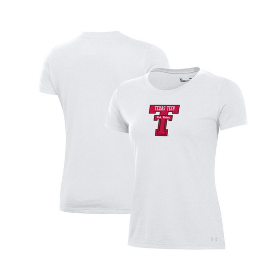 Women's White Texas Tech Red Raiders Throwback T-shirt