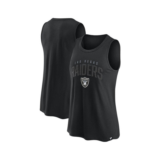 Women's Branded Black Las Vegas Raiders Classic Rhine Tank Top