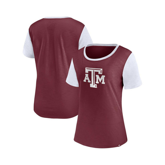 Women's Branded Maroon Texas A&M Aggies Carver T-shirt