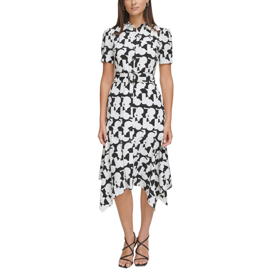 Women's Signature-Print Midi Dress