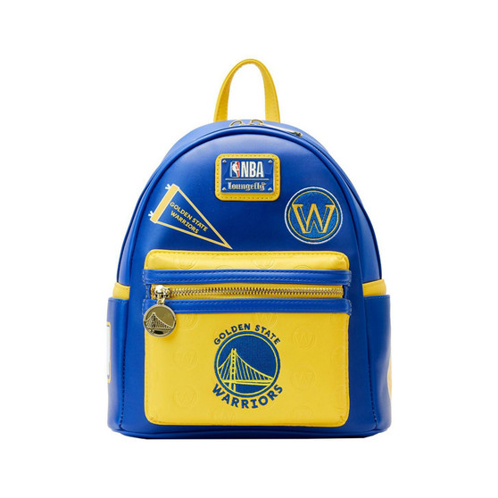Men's and Women's Golden State Warriors Patches Mini Backpack