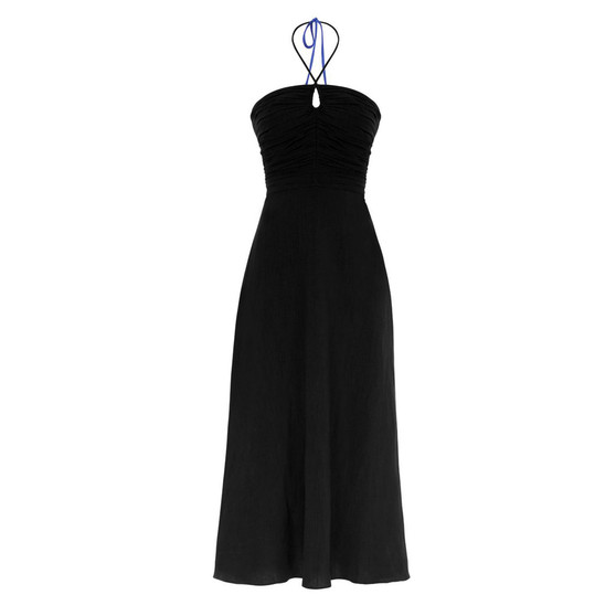 Women's Draped Maxi Dress