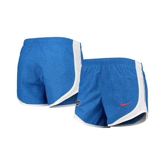 Women's Royal and White Florida Gators Performance Tempo Shorts