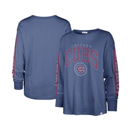 Women's Royal Chicago Cubs Statement Long Sleeve T-shirt