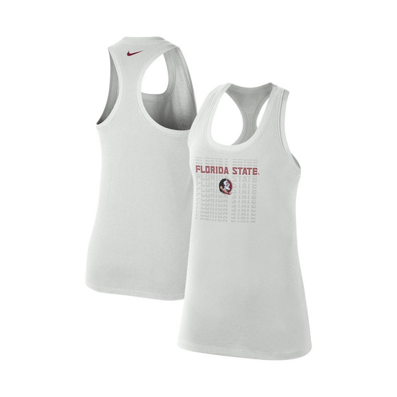 Women's Gray Florida State Seminoles Game Time Tank Top