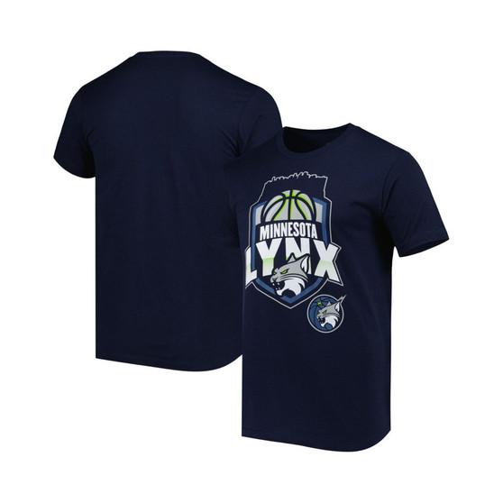 Men's and Women's Navy Minnesota Lynx Crest T-shirt