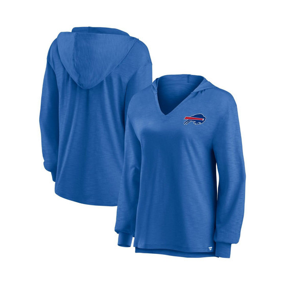 Women's Branded Royal Buffalo Bills Jumper V-Neck Pullover Hoodie