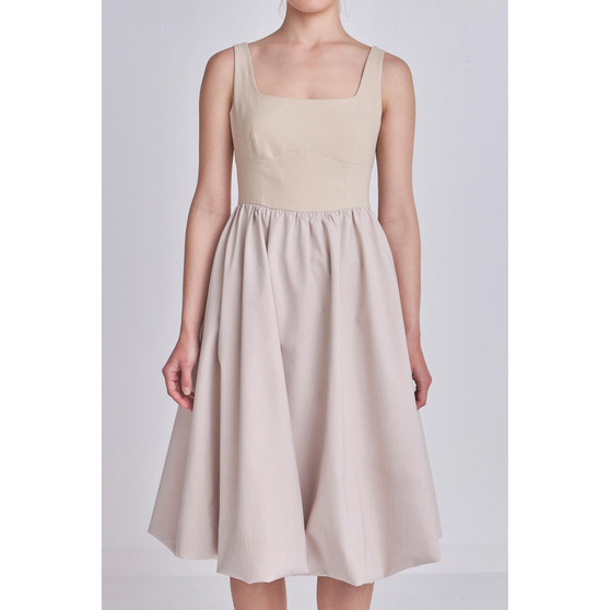 Women's Combination Midi Dress
