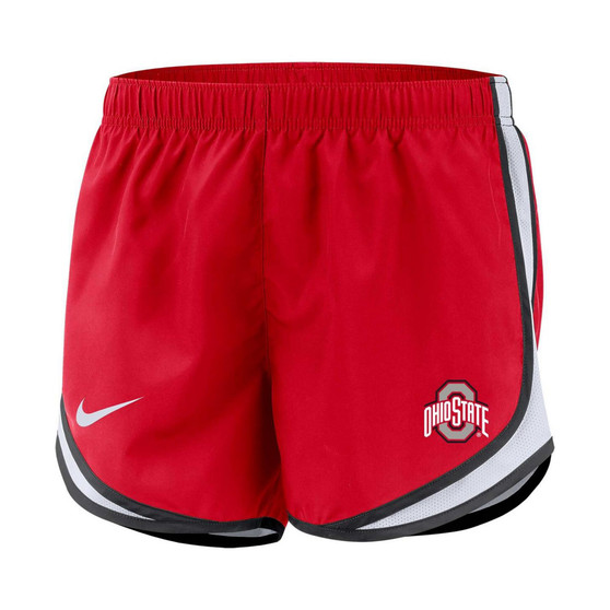 Women's Scarlet Ohio State Buckeyes Tempo Performance Shorts