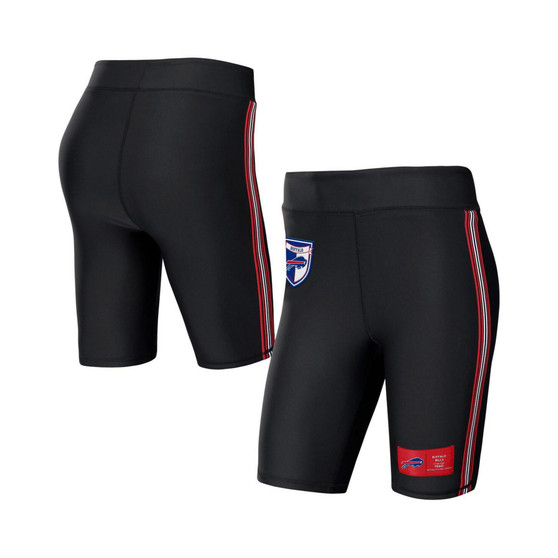 Women's Black Buffalo Bills Biker Shorts