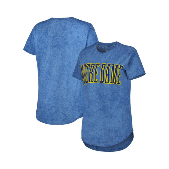 Women's Navy Notre Dame Fighting Irish Southlawn Sun-Washed T-shirt