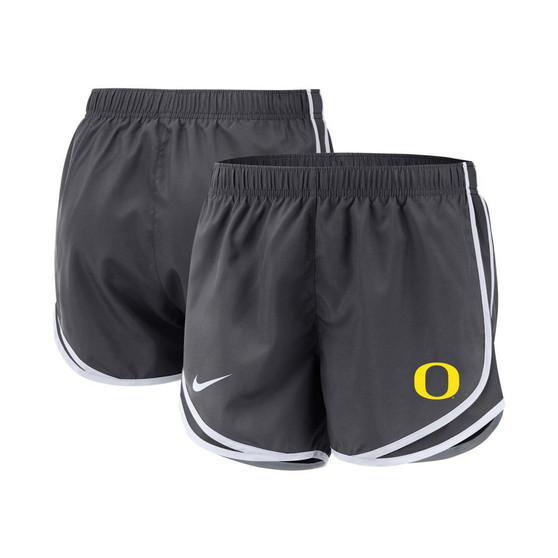 Women's Anthracite Oregon Ducks Team Tempo Performance Shorts