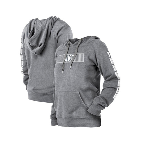 Women's Gray Oklahoma City Thunder 2021/22 City Edition Pullover Hoodie