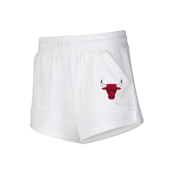 Women's White Chicago Bulls Sunray Shorts