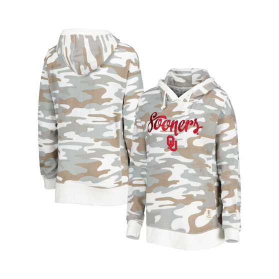 Women's Camo Oklahoma Sooners San Pablo Pullover Hoodie