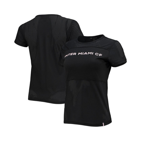 Women's Black Inter Miami CF Mesh T-shirt