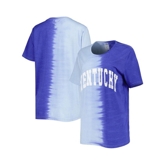 Women's Royal Kentucky Wildcats Find Your Groove Split-Dye T-shirt