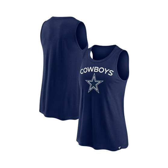Women's Branded Navy Dallas Cowboys Root For Tank Top