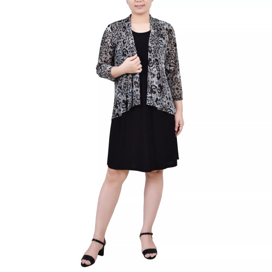 Petite Cardigan and Dress Set, 2 Piece