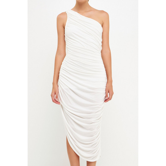 Women's Asymmetrical Jersey Dress