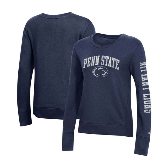 Women's Navy Penn State Nittany Lions University 2.0 Fleece Sweatshirt
