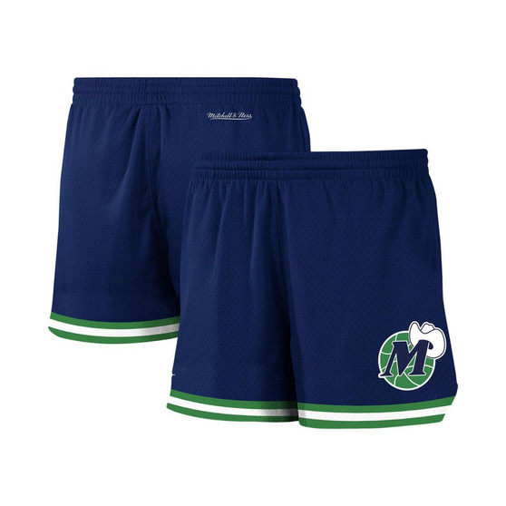 Women's Navy Dallas Mavericks Jump Shot Shorts
