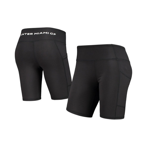 Women's Black Inter Miami CF Biker Shorts