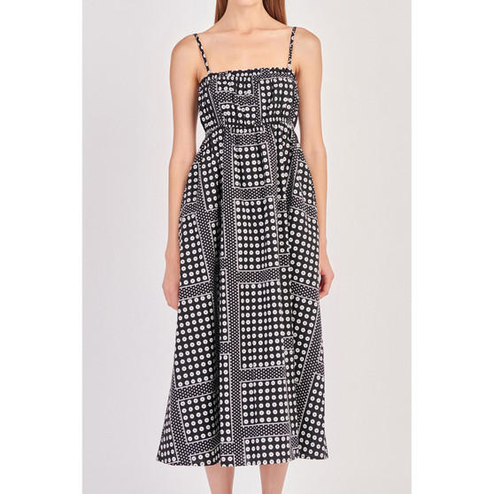 Women's Smocked Maxi Dress