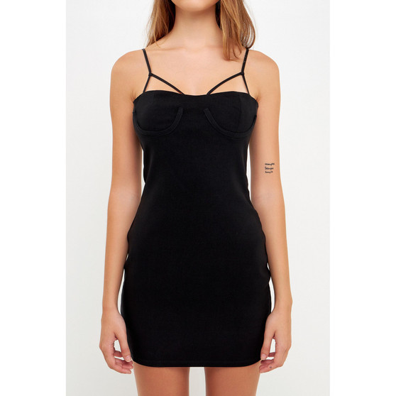 Women's Fitted Mini Dress