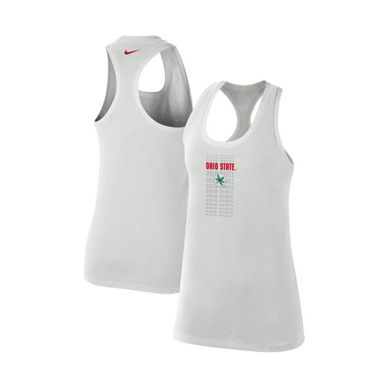 Women's Gray Ohio State Buckeyes Game Time Tank Top