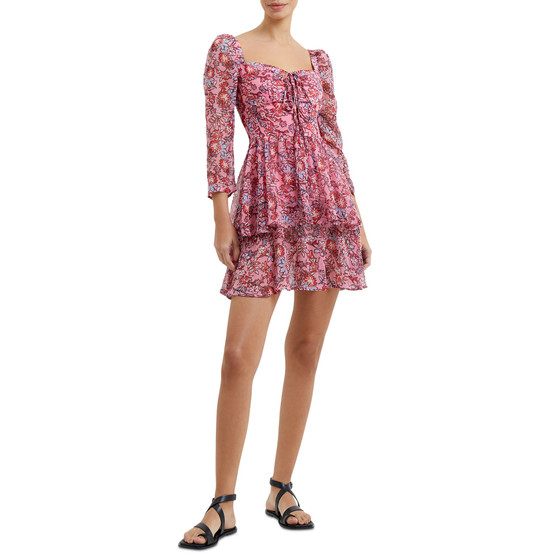 Women's Hallie Floral-Print A-Line Dress