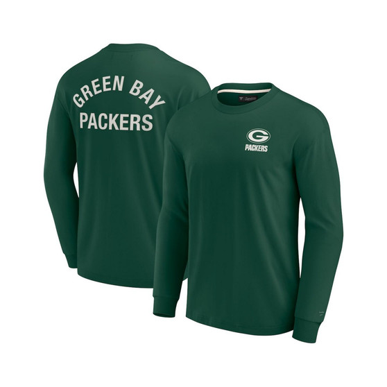 Men's and Women's Green Green Bay Packers Super Soft Long Sleeve T-shirt