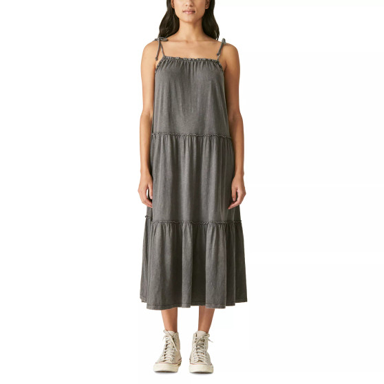 Women's Cotton Tiered Dress
