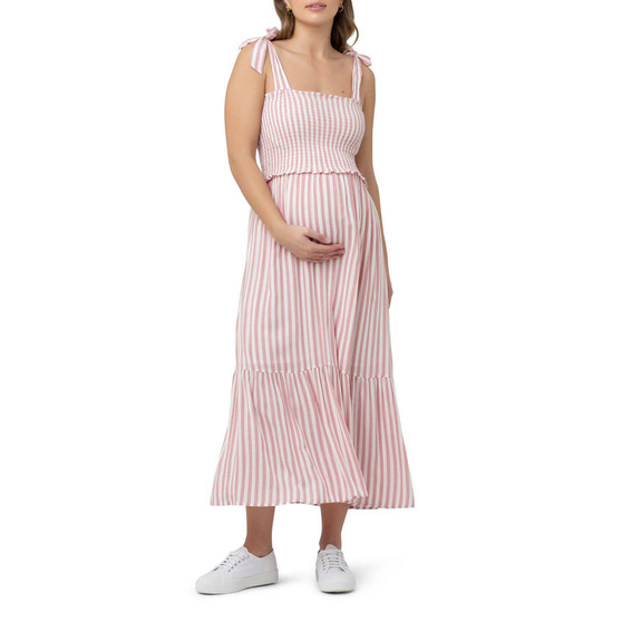 Maternity Ollie St Smocked Dress